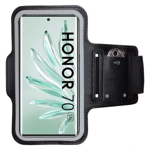 Bracelet pour Honor 70 Lite bracelet de sport étui à bras sport sac de téléphone portable housse de course - Photo 1/7