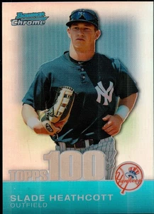 Bowman Chrome Topps 100 2010 #TPC50 Slade Heathcott New York Yankees 160/499 - Imagen 1 de 2
