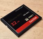 Carte mémoire pour appareil photo flash compact SanDisk Extreme Pro 32 Go 160 Mo/s UDMA 7 CF