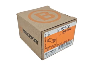 Caja de (10) Pezón Desplazado Diecast Bridgeport 1521-DC Nuevo Sacramento - Imagen 1 de 1