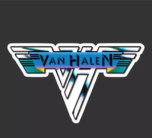 Van Halen Die Cut Sticker Aufkleber - Bild 1 von 1