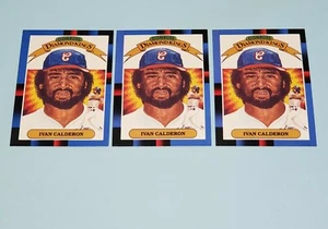 1988 Donruss Ivan Calderon #25 Diamond Kings - Lot of 3  - Bild 1 von 5