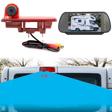 7" Mirror Monitor+Brake Light Reversing Camera For Vauxhall Vivaro Fiat Talento