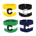 Stripe Design Stretchy Tension Football Soccer Sports Captain Armband Badge