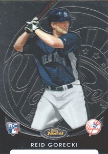 2010 Topps Finest Baseball #134 Reid Gorecki (RC)