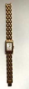 Christ  – elegante Damenuhr Goldfarbend - Quartz - Batterie neu - Werk läuft - Bild 1 von 5