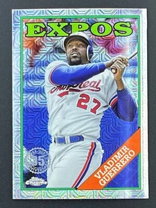VLADIMIR GUERRERO 2023 Topps Series 1 Silver Pack Chrome #T88C-73 Expos HOF - Picture 1 of 2