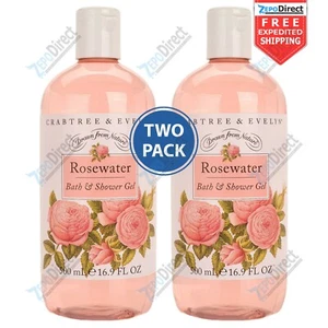Crabtree & Evelyn, Evelyn Rose Bade- & Duschgel 500 ml, 2er Pack - Bild 1 von 1