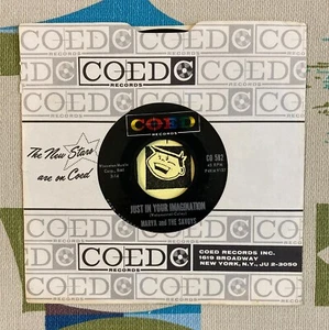 Marva and The Savoys 45 Just in your Imagination 1963 Soul VG+ - Picture 1 of 4
