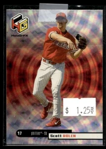 1999 Upper Deck HoloGrFX Scott Rolen Philadelphia Phillies #17 - Picture 1 of 2