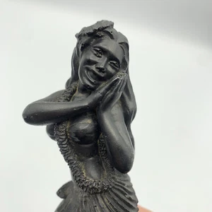 Vintage HIP Original Made in Hawaii Hula Dancer Girl Statuette Figurine - Picture 1 of 12