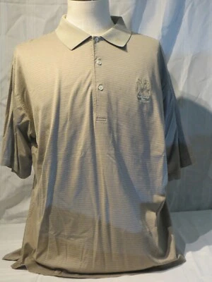 Camisa Polo Fairway & Greene XL/TG SS Beige/Marrón Rayas Para Hombre  Foto 1 de 3