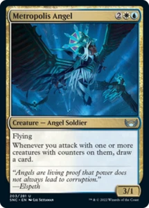 x4 Metropolis Angel SNC MTG 203/281 UNCOMMON M/NM 4x - Picture 1 of 1