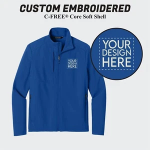 Men's Custom Soft Shell Jackets, Customize Logo Embroidery, Custom Rain Jacket. - Picture 1 of 13