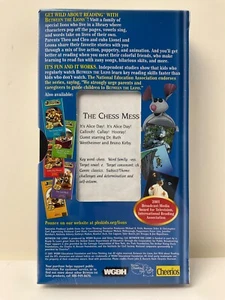 New! Between the Lions VHS *The Chess Mess* Learning Reading Vocabulary Spelling - Picture 1 of 7