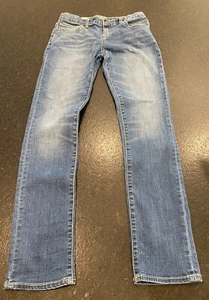 Nordstrom Peek Dungaree Denim Blue Jeans Girls Size 14 EUC - Picture 1 of 10