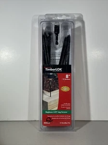 Tornillos estructurales para madera TimberLOK 8" (paquete de 12) FMTLOK08-12 (1216) - Nuevos - 1 paquete - Imagen 1 de 3