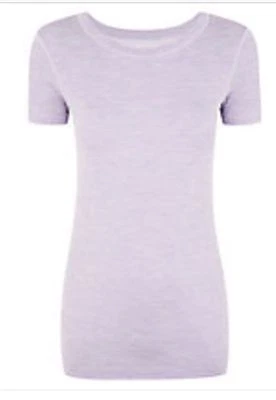 Manuka Life Seamless Yoga/Pilates/Sport T-Shirt, Lilac - BNWT - RRP £38 Size S/M - Image 1 of 3