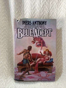 Erstausgabe Blue Adept - Anthony, Piers Del Rey Hardcover Buch - Bild 1 von 6