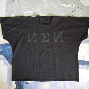 Camicia YZY Gosha Rubchinskiy nera Boxy Baggy taglia 2 made in USA Kanye West - Foto 1 di 3