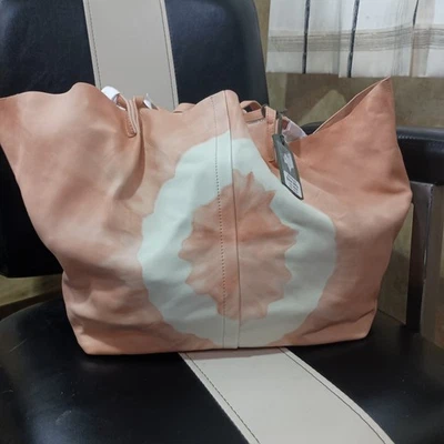 All Saints Hannah Tie Dye Large Leather Bag NWT - Image 1 of 4
