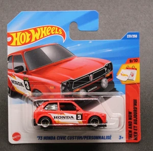 Hot Wheels " 73 Honda Civic Custom " Then and Now - NEU&OVP  2025 - #231/250 - Bild 1 von 1