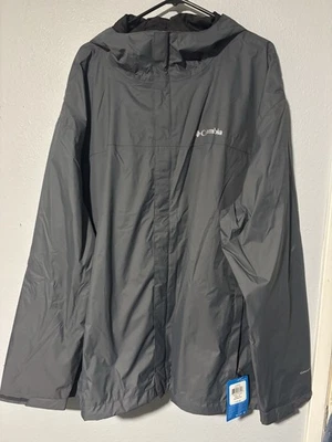 Columbia Men's WaterTight II Jacket Grey(RS2433-053) Size: 4X  Hommes 4TF - NWT - Image 1 of 4