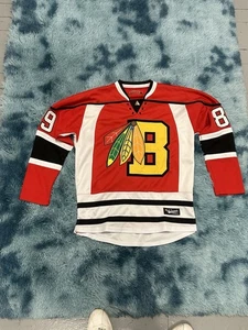 Vintage Black Pyramid NHL Chicago Blackhawks Herren Hockey Trikot #8 Medium - Bild 1 von 12