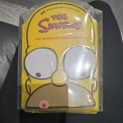 The Simpsons The Complete Sixth Season Collectors Edition Homer Head Case SEALED - Image 1 of 4