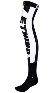 Ethika Boys Moto Socks Motocross Knee Brace - THE PITS WHITE - Picture 1 of 3