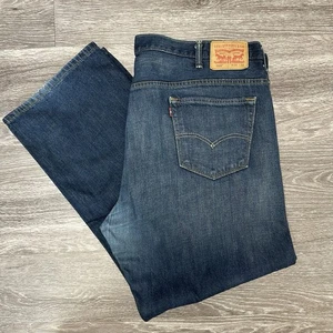 Jeans Levis 569 uomo 44 x 32 vestibilità ampia gamba dritta blu Levi larghi larghi - Foto 1 di 10