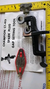 AIRCRAFT Spark Plug Gap TOOL & Gauge GENUINE CHAMPION CT415 LYCOMING CONTINENTAL - Picture 1 of 5