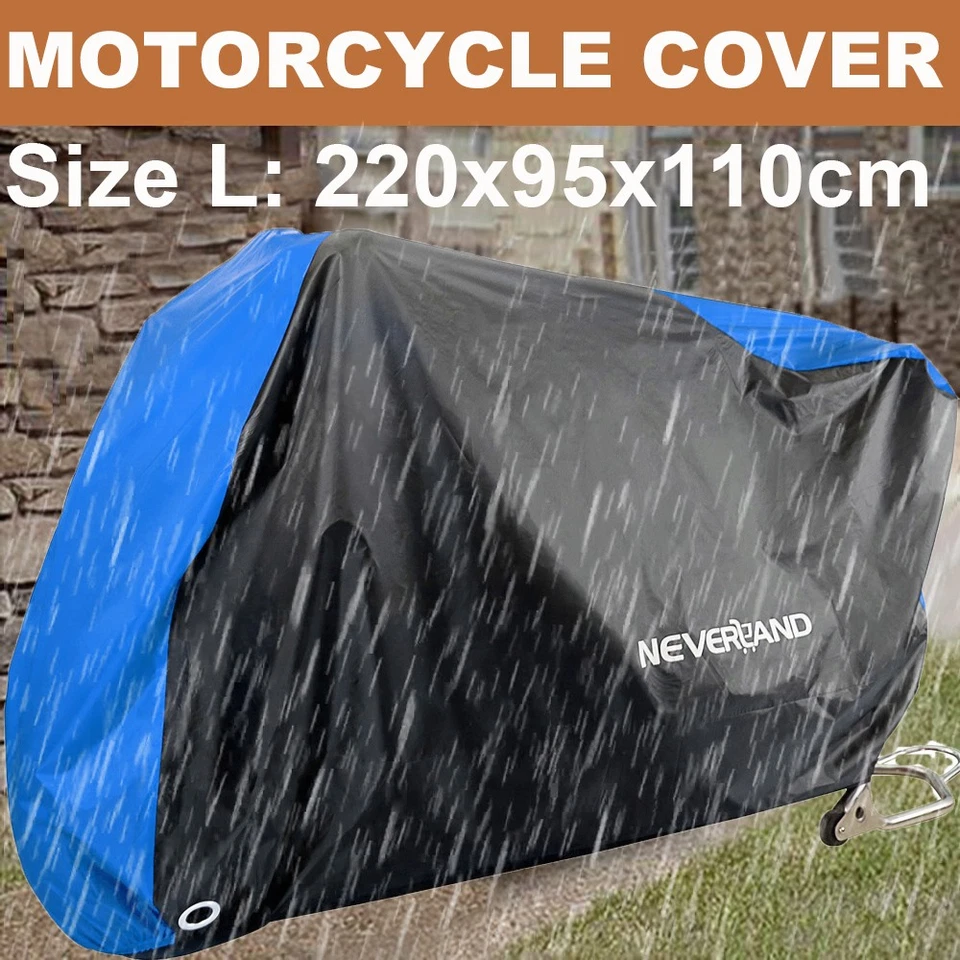 Cubierta de moto impermeable exterior antipolvo protector UV para Honda CB300R 350 Foto 1 de 4