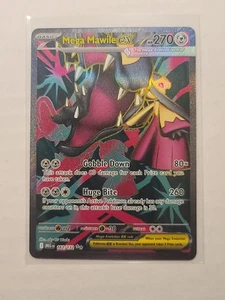 Pokemon Mega Evolution Mega Mawile EX 162/132 Ultra Raro - Imagen 1 de 2