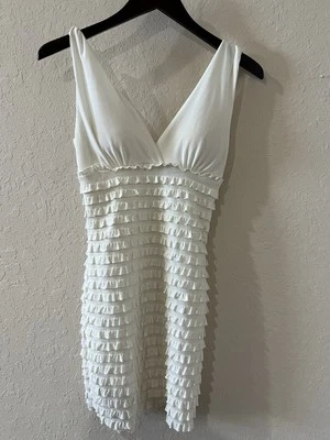 Vestido Babydoll Juju & B Vintage Y2K Pequeño Hecho en EE. UU. Brillante Femenino Coqueta Foto 1 de 4