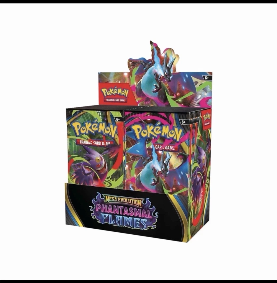 Pokemon Phantasmal Flames: Mega Evolution Booster Display Box  Pre Order - Bild 1 von 1