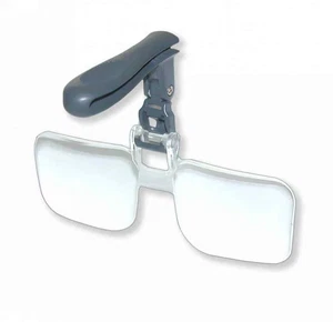 Clip-On Magnifying Lens for Hats 2x Power 4.00 Dioptres Carson VisorMag VM-12 - Picture 1 of 6