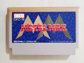 METAL MAX Famicom Cartridge Only Used Japanese ver JP Import Used Tested Game