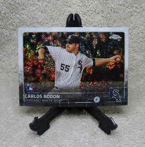 CARLOS RODON 2015 Topps Chrome Update SPECKLE REFRACTOR Rookie Card NY YANKEES - Picture 1 of 2