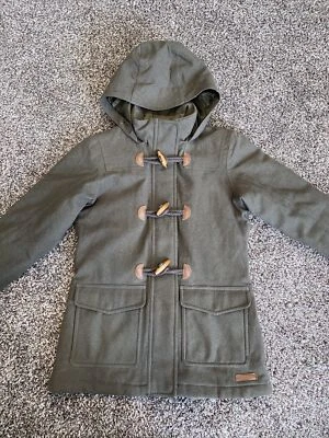 Merrell Womens Coat Size XS Opti Shell Opti Warm Toggle Button Zip Up Green  - Image 1 of 4