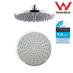 Bathroom 8" Round Bath Overhead Rain Shower Head Chrome Wall Shower Rose Replace - Picture 1 of 5