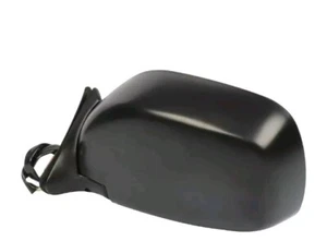 Fits 1997-2001 JEEP CHEROKEE Left Side Mirror Black Manual Fold Power Heated - Picture 1 of 3