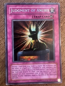 Yugioh! LP Judgment of Anubis - DCR-105 - Secret Rare - Unlimited Edition - Picture 1 of 2