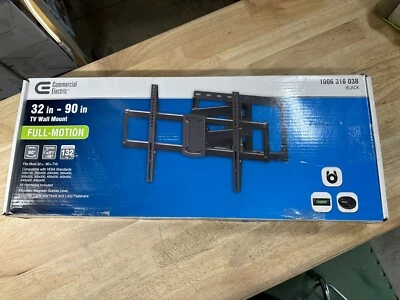 LEER DESCRIPCIÓN!   "Montaje de pared comercial eléctrico de movimiento completo para televisores de 32""-90""" Foto 1 de 4