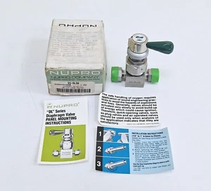 Nupro SS-DLS6 Diaphragm Valve - Picture 1 of 16