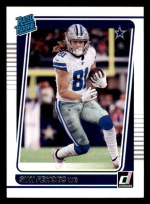 2021 Donruss #292 Simi Fehoko RR RC - Image 1 of 2