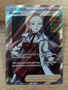 Carta Pokémon Oleana 191/192 Rebel Clash quasi nuova arte ultra rara - Foto 1 di 2