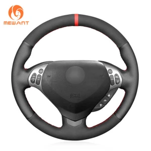 Cubierta de volante personalizada envolvente completa costura manual para Acura TL 2007 2008 - Imagen 1 de 20