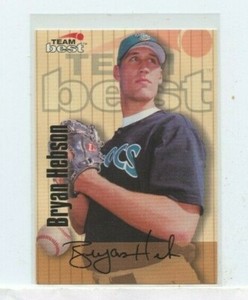 BRYAN HEBSON 1998 Team Best Best Signature Series Autographs Auto #BRHE 