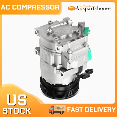 AC A/C Compressor W/Clutch For 2007-2011 Hyundai Azera Veracruz 3.3L 3.8L - Image 1 of 4